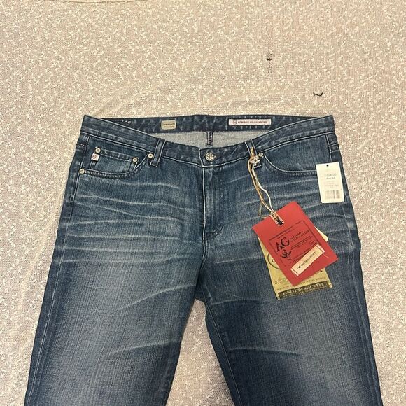 AG Adriano Goldschmied The Premiere Skinny Straight Jeans 32 32R NWT DEADSTOCK - Picture 4 of 16